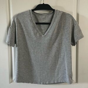 Majestic Filatures French Touch Soft Touch V-Neck Boxy Deluxe Tee Shirt Sz 2 S/M